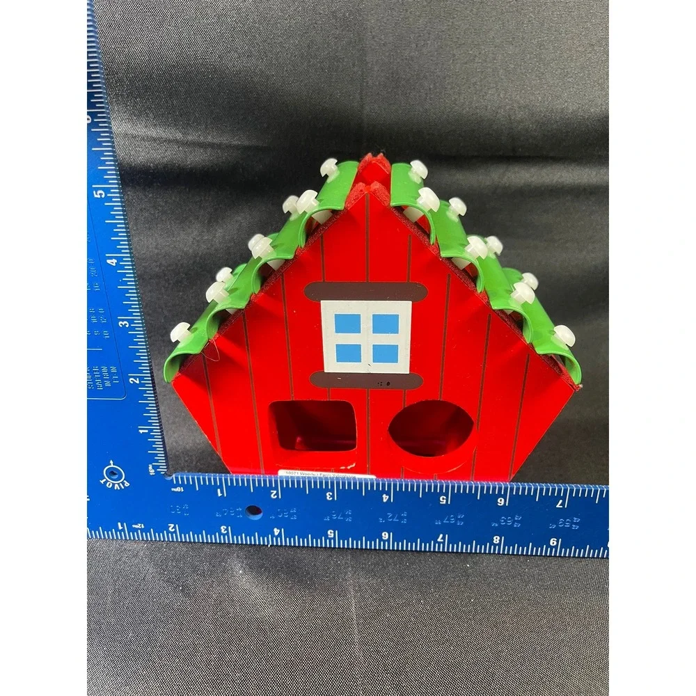 Missing Mallet - Wooden Farm Barn Xylophone Musical Toy Red Toddler‎ Educational